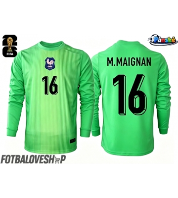 Francie Mike Maignan #16 Brankářské Venkovní Dres MS 2026 Dlouhý Rukáv